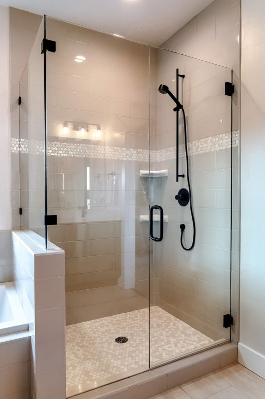 Compact Shower with Storage